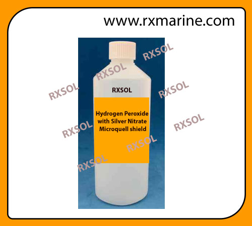 Hydrogen Peroxide with Silver Nitrate Microquell shield